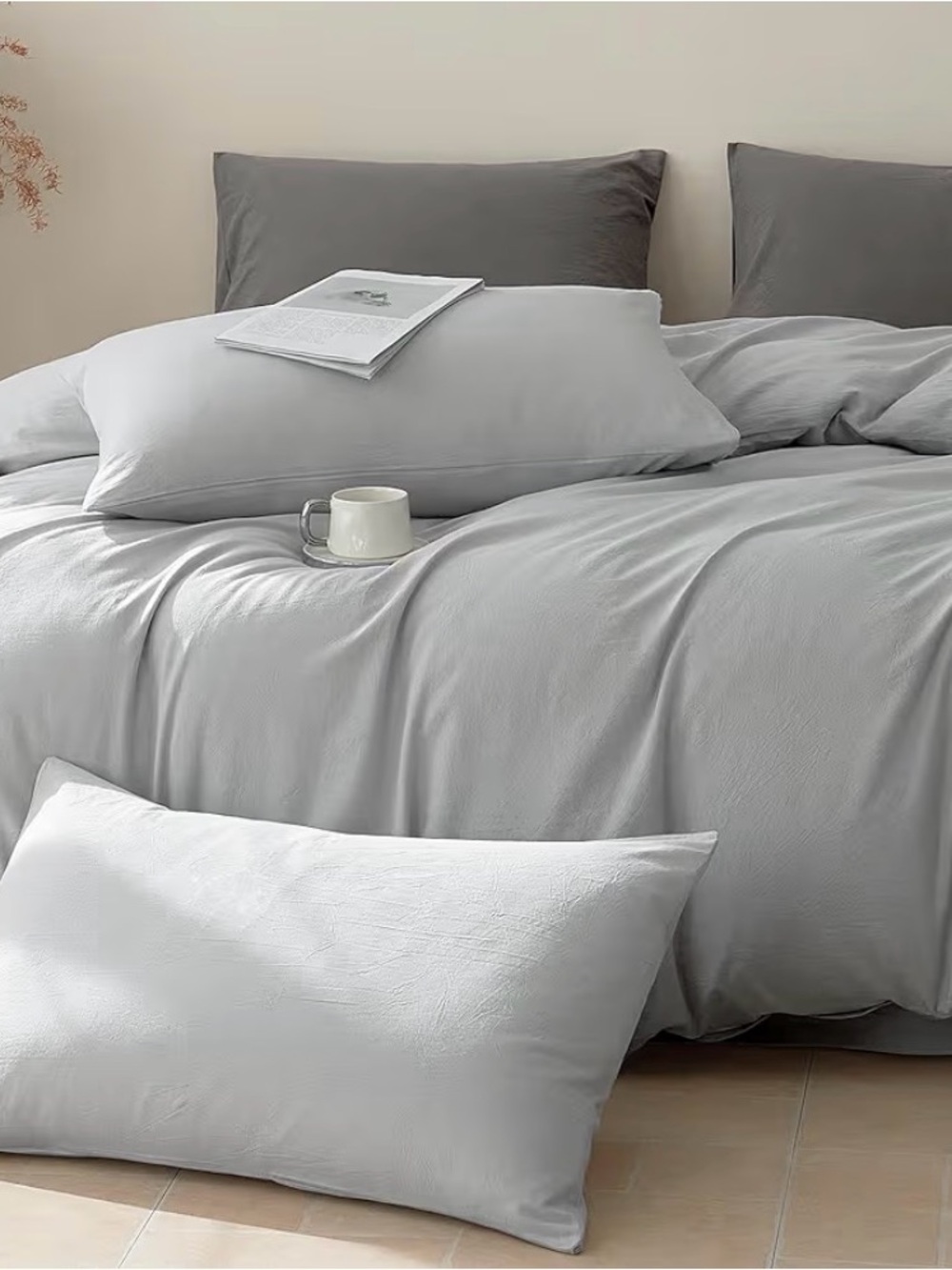 Bamboo cooling duvet bedding set - 3 piece-QUEEN